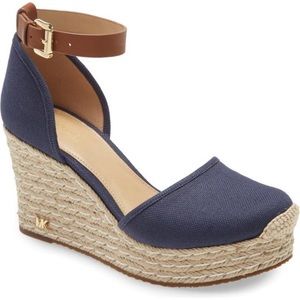 MICHAEL Michael Kors- Kendrick Espadrille Wedge- worn once